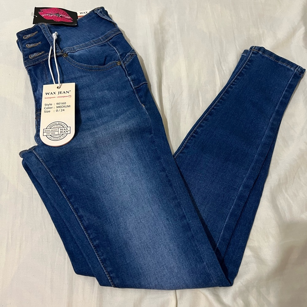 New high rise skinny jeans